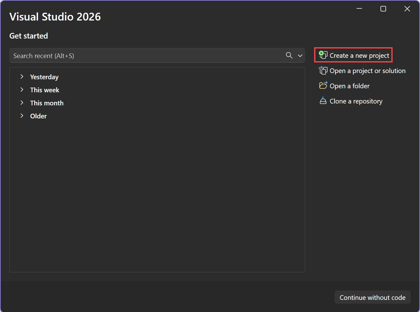 Screenshot, der zeigt, wie Sie die Option 