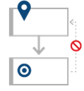 Screenshot that shows a conceptual diagram of the Affects link type.