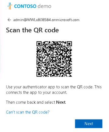 Scan the QR Code