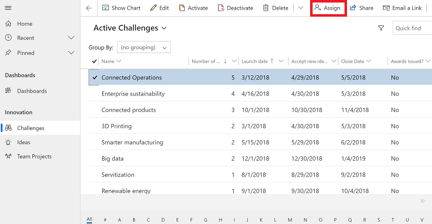 [Select assign a row Select assign a row.