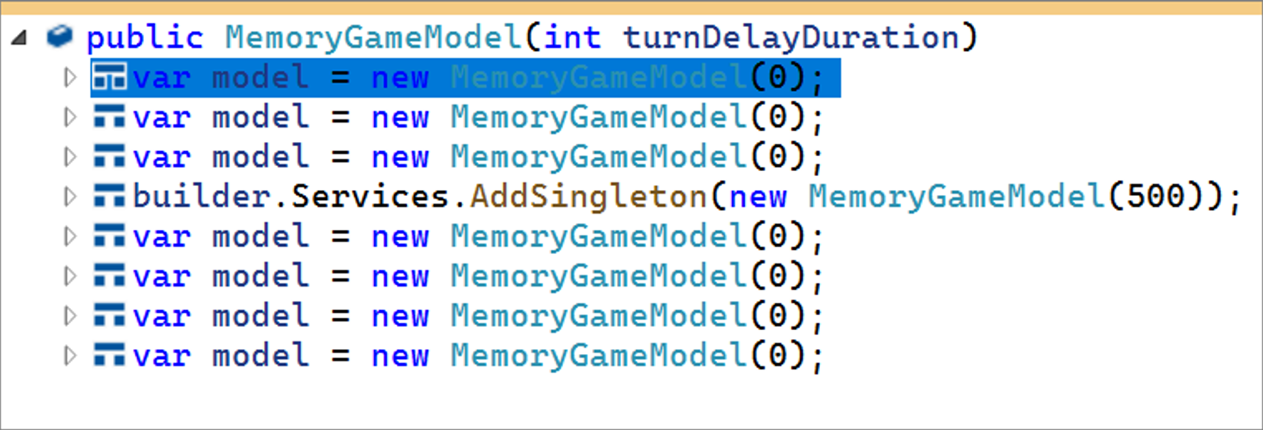 Track Value Source Window